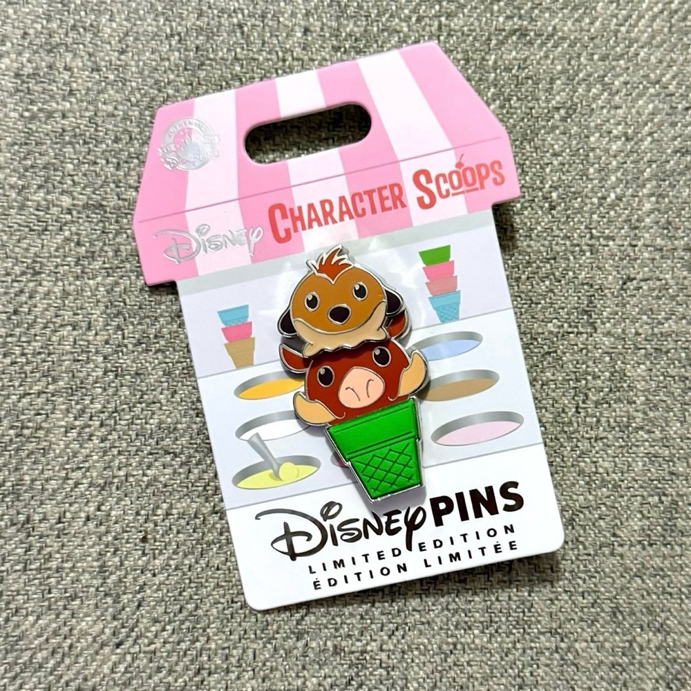 Disney Parks Scoop Timon & Pumba Collection Pins
